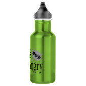 Charmantes, aber wütend kleines böses Zitat lustig Edelstahlflasche (Rechts)