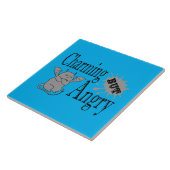 Charmantes, aber wütend kleines böses Zitat lustig Fliese (Seite)