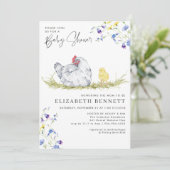 Charmantes Bauernhaus | HühnerBaby (Stehend Vorderseite)