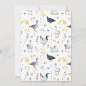 Charmantes Bauernhaus | Mutter Gänse Baby (Rückseite)