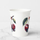 Charmantes Cherry Getränk Pappbecher (Rechts)