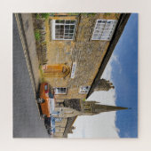 Charmantes Dorf Ruhe Puzzle (Horizontal)