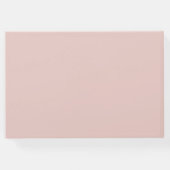 Charmantes elegantes Ambiente Gästebuch (Rückseite)