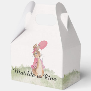 Charmantes Flopsy Bunny Themed Party Boxen. Geschenkschachtel