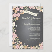 Charmantes Garden Blumenstrauß Brautparty Einladung (Vorderseite)