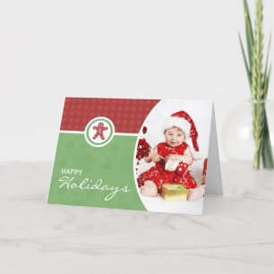 Charmantes geklapptes Foto Weihnachten