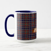Charmantes Geschenk für die beste Mama Tartan Kari Tasse (Links)