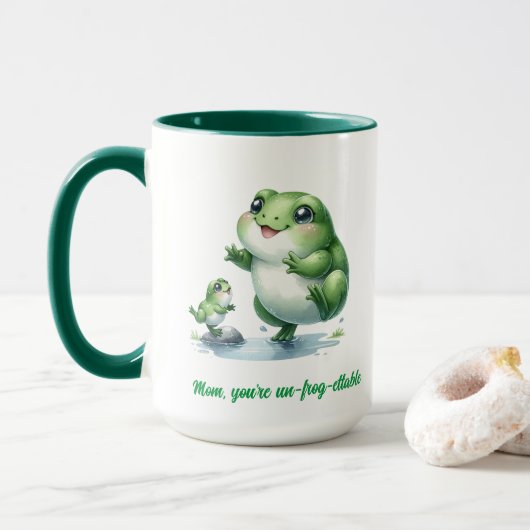 Charmantes Geschenk für Mama - Tasse zum Muttertag (Mit Donut)