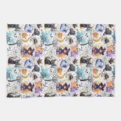 Charmantes Halloween Küchentuch (Horizontal)