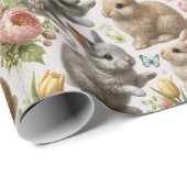 Charmantes Osterbrot Geschenkpapier (Rolleneckpunkt)