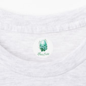 Charmantes Ostereier - Festliche Illustration Etiketten (Befestigt)