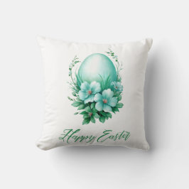Charmantes Ostereier - Festliche Illustration Kissen
