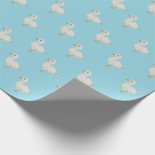 Charmantes Osterherde-Wrapping-Papier Geschenkpapier (Ecke)