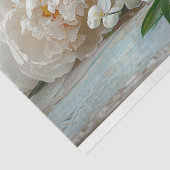 Charmantes Pastell Bunny & Peony Osterdekoupage Seidenpapier (Ausschnitt)