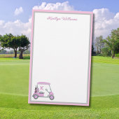 Charmantes Pink Golf Thema Personalisiert Stationi