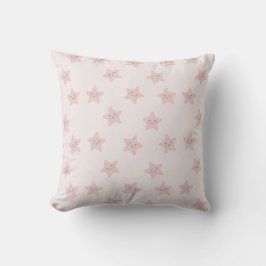 Charmantes Pink Star Baby Kopfkissen Kissen