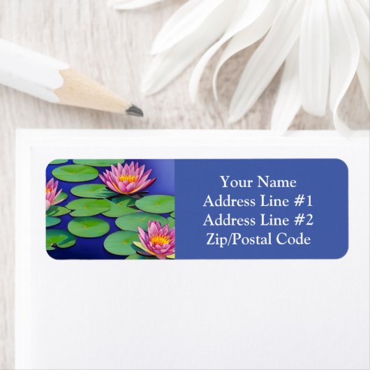 Charmantes Pink Water Lilies (Insitu)