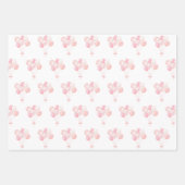 Charmantes rosa Sonnenlicht, Balloons, Sterne Geschenkpapier Set (Vorderseite 2)