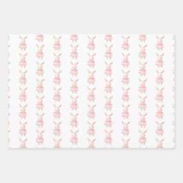 Charmantes rosa Sonnenlicht, Balloons, Sterne Geschenkpapier Set