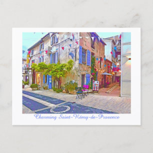 Charmantes Saint-Rémy-de-Provence, Frankreich Postkarte