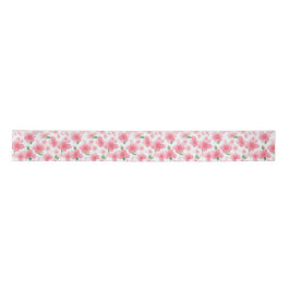 Charmantes Sakura Blossom für Geschenke und Handwe Satinband