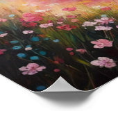 Charmantes Twilight, Lone Cherry Blossom Poster (Ecke)