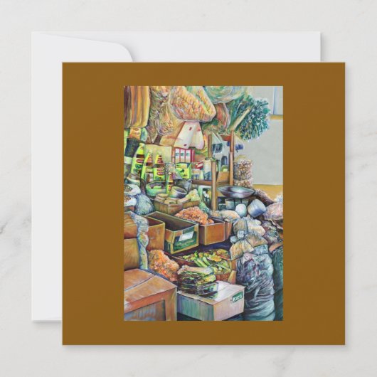 Charmantes Versprechen des schönen Tekka-Zentrums, Einladung (Vorderseite)