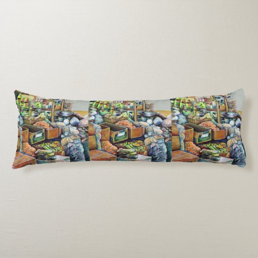 Charmantes Versprechen des schönen Tekka-Zentrums, Seitenschläferkissen (Vorderseite)