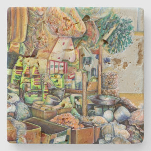 Charmantes Versprechen des schönen Tekka-Zentrums, Steinuntersetzer