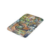 Charmantes Versprechen eines schönen Tekka-Zentrum Badematte (Schrägansicht)