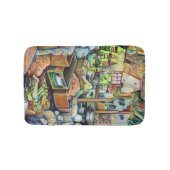 Charmantes Versprechen eines schönen Tekka-Zentrum Badematte (Vorderseite)