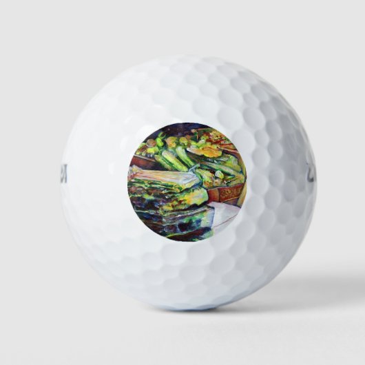 Charmantes Versprechen eines schönen Tekka-Zentrum Golfball (Vorderseite)