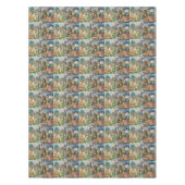 Charmantes Versprechen eines schönen Tekka-Zentrum Tischdecke (Vorderseite)