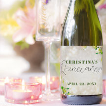 Charmantes Wasserfarben Roses Quinceañera