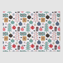 Charmantes Weihnachtsdesign Seidenpapier