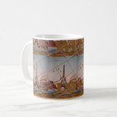 Charme aus Paris mit Liebe J'aime Paris Design Kaffeetasse (Vorderseite Links)
