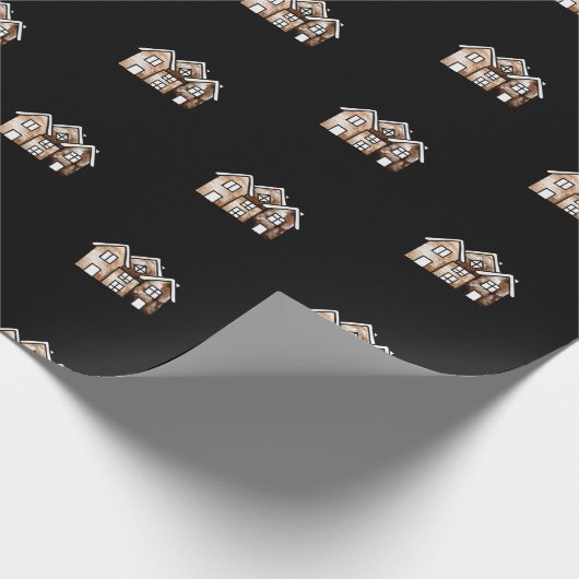 Charme der Hütte Geschenkpapier (Ecke)