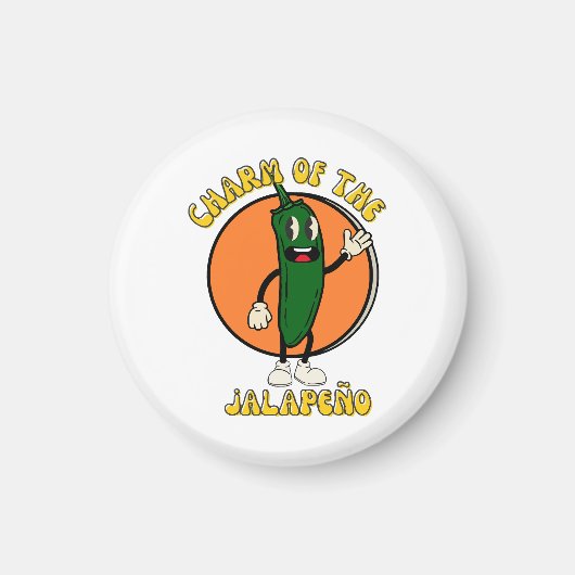 Charme der Jalapeño Magnet (Vorne)