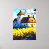 Charme des einfachen Lebens Leinwanddruck (Vorderseite)