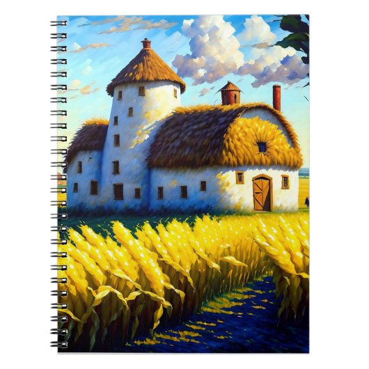 Charme des einfachen Lebens Notizblock (Vorderseite)