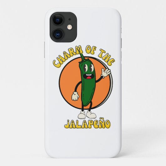 Charme des Jalapeño Case-Mate iPhone Hülle (Rückseite)