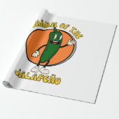 Charme des Jalapeño Geschenkpapier (Ungerollt)
