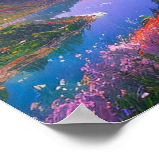 Charme des Tals Poster (Ecke)