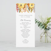 Charme-Hochzeit im Herbst Programm (Stehend Vorderseite)