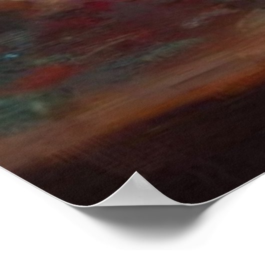 Charme Lächeln Poster (Ecke)