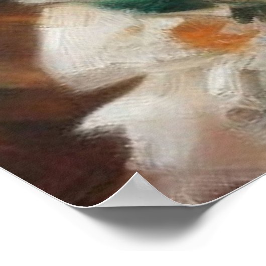 Charme Lächeln Poster (Ecke)