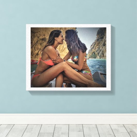 Charme Leinwanddruck (Insitu (Holzboden))