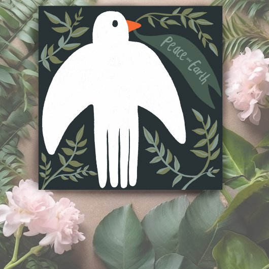 Charme Peace Dove Xmas Weihnachtskarte