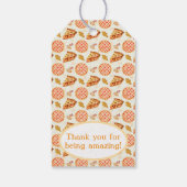 Charme personalisiert Dankeschön Tag Geschenkanhänger (Rückseite)