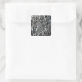 Charme Quadratischer Aufkleber (Tasche)